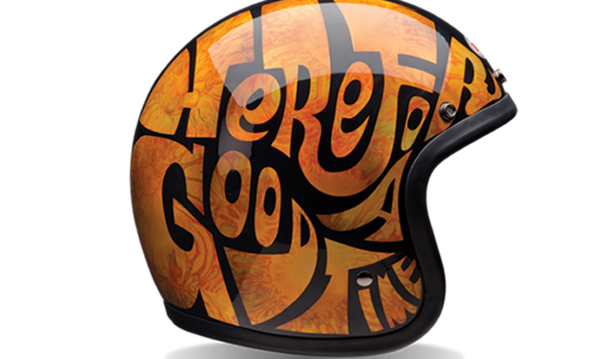 bell custome 500 helmet here for a good time