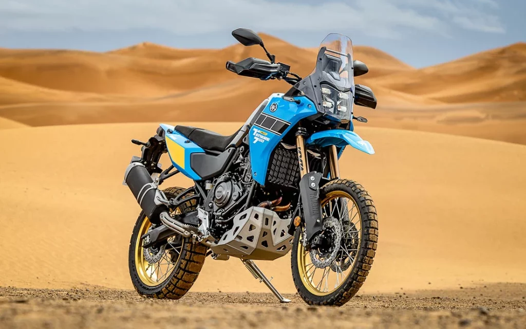 Yamaha Ténéré 700 Rally adventure motorcycle, the current evolution of the original Ténéré 700 concept