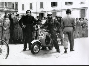 The 1940's Vespa Racing Scooters