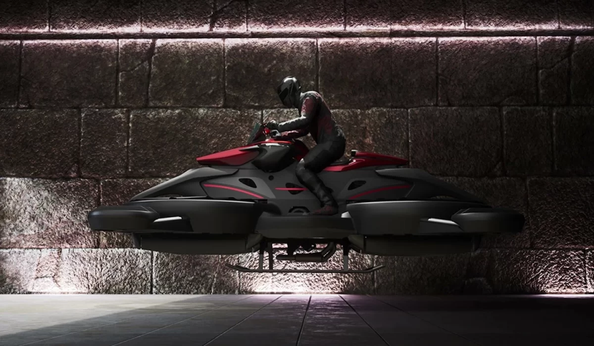 Limited Edition XTurismo Red and Black Hoverbike