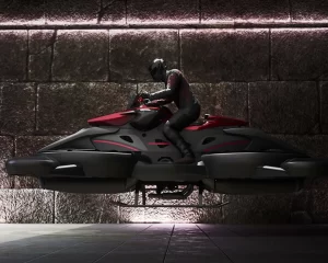 Limited Edition XTurismo Red and Black Hoverbike