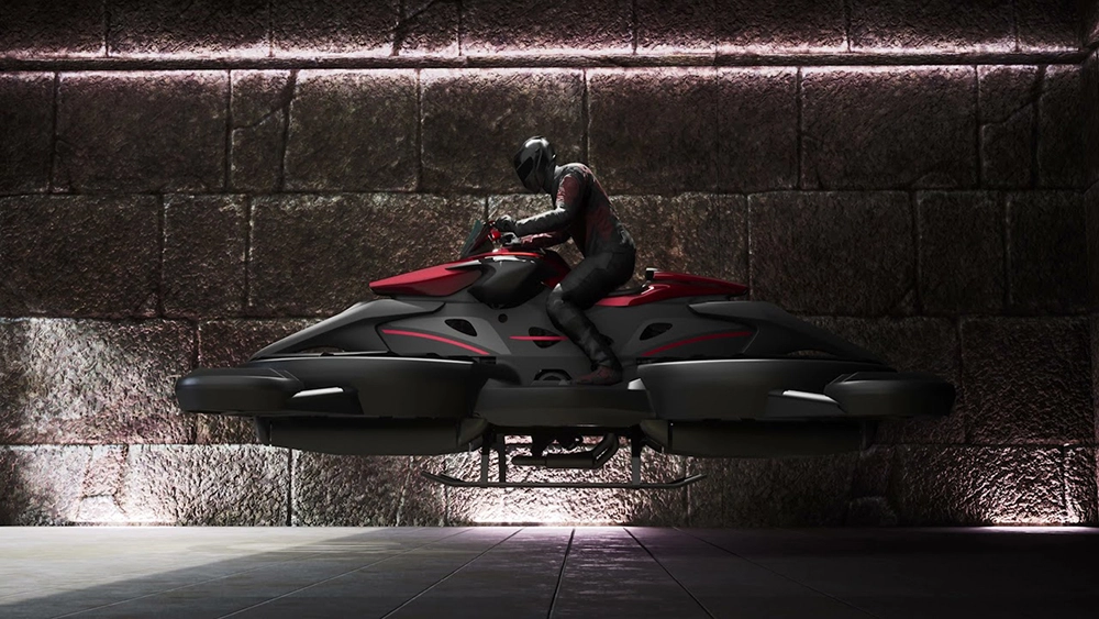 Limited Edition XTurismo Red and Black Hoverbike