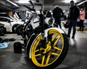 white-chopper-yellow-rims-onetwentyonemedia