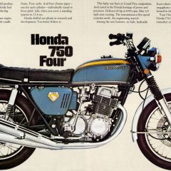 Honda CB750 Four — Candy Sapphire Blue